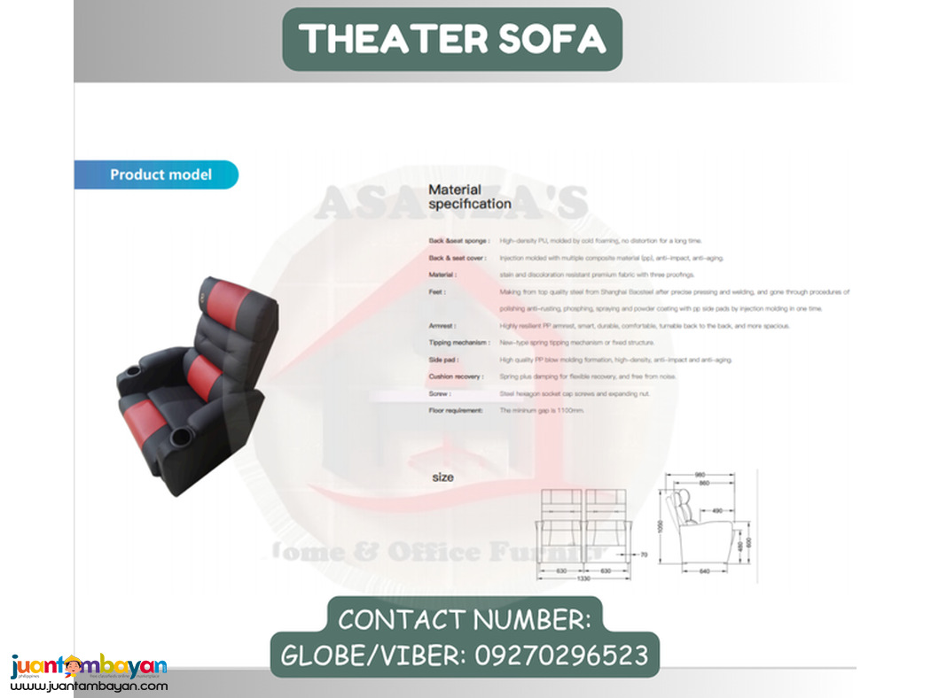 THEATER SOFA | HOME & OFFICE FURNITURE SHOP 