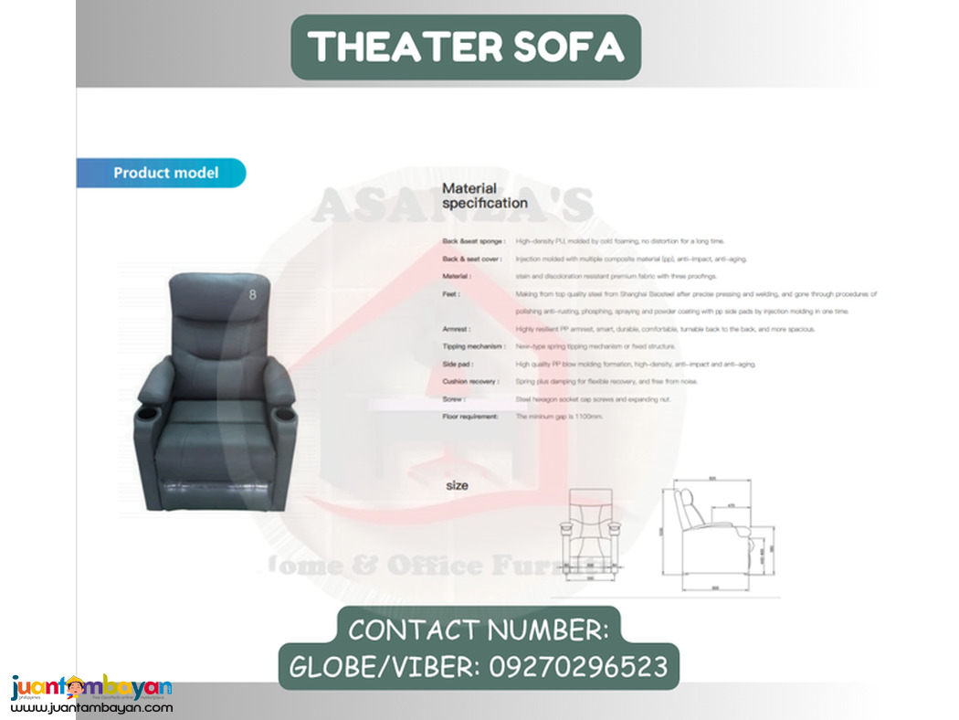 THEATER SOFA | HOME & OFFICE FURNITURE SHOP 
