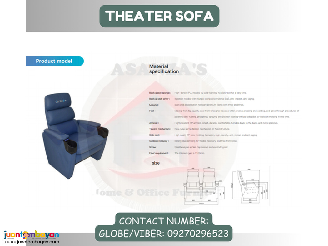 THEATER SOFA | HOME & OFFICE FURNITURE SHOP 