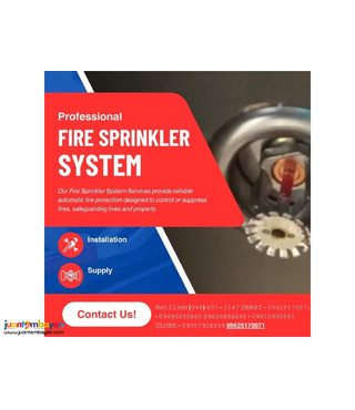 FIRE SPRINKLER FOR PROTECTION