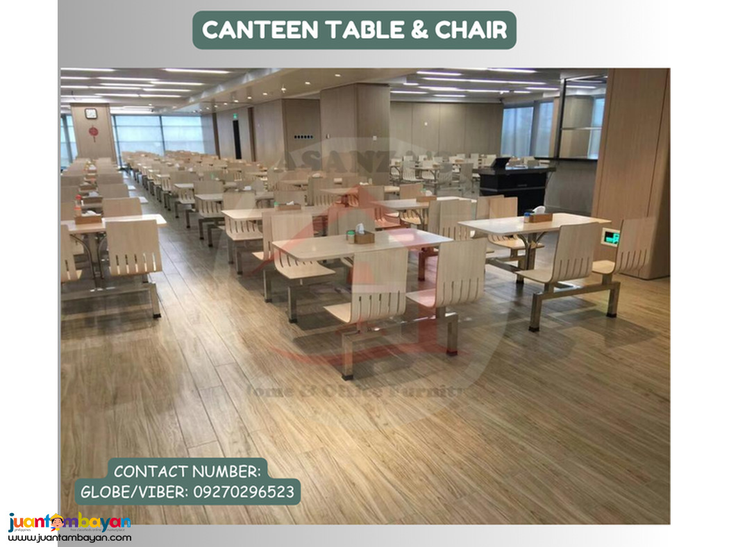 PANTRY/CANTEEN TABLE & CHAIR 