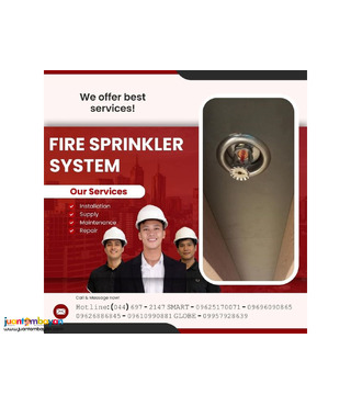 Fire Sprinkler System We Supply and Installation