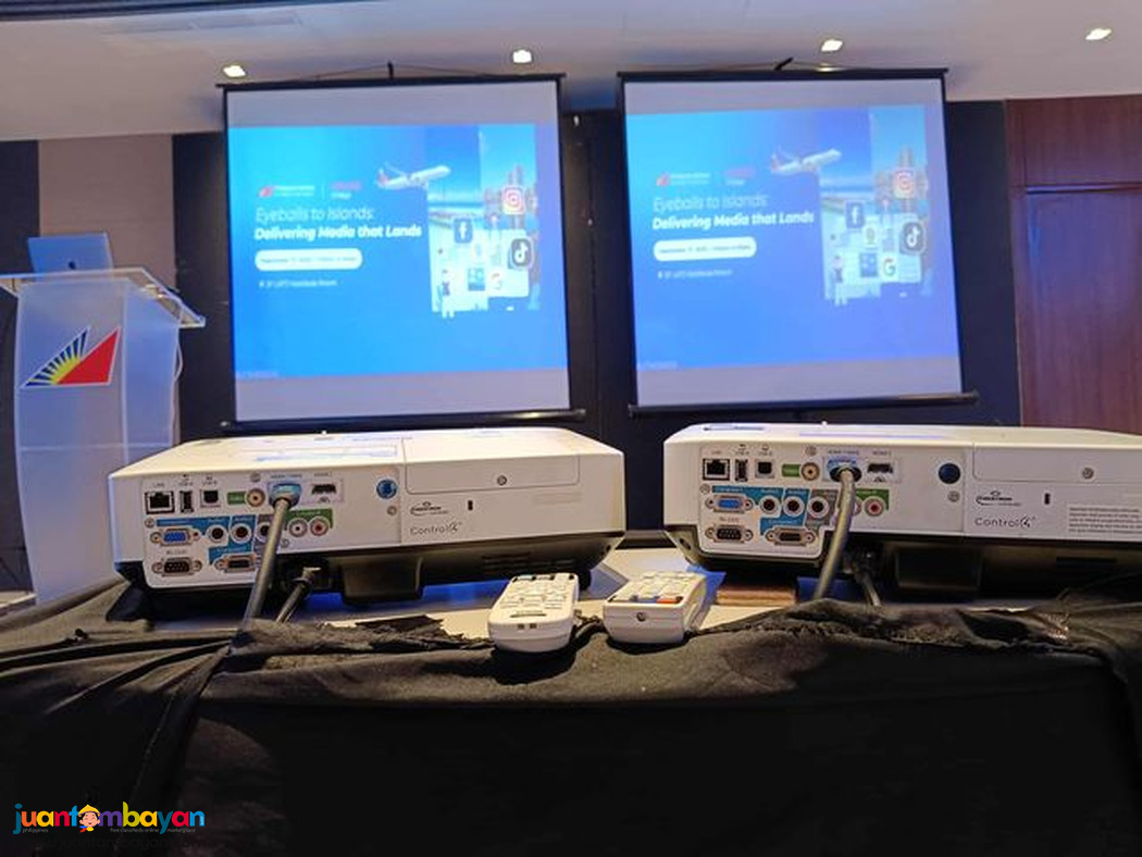 Epson Laser Projector for Rental Events