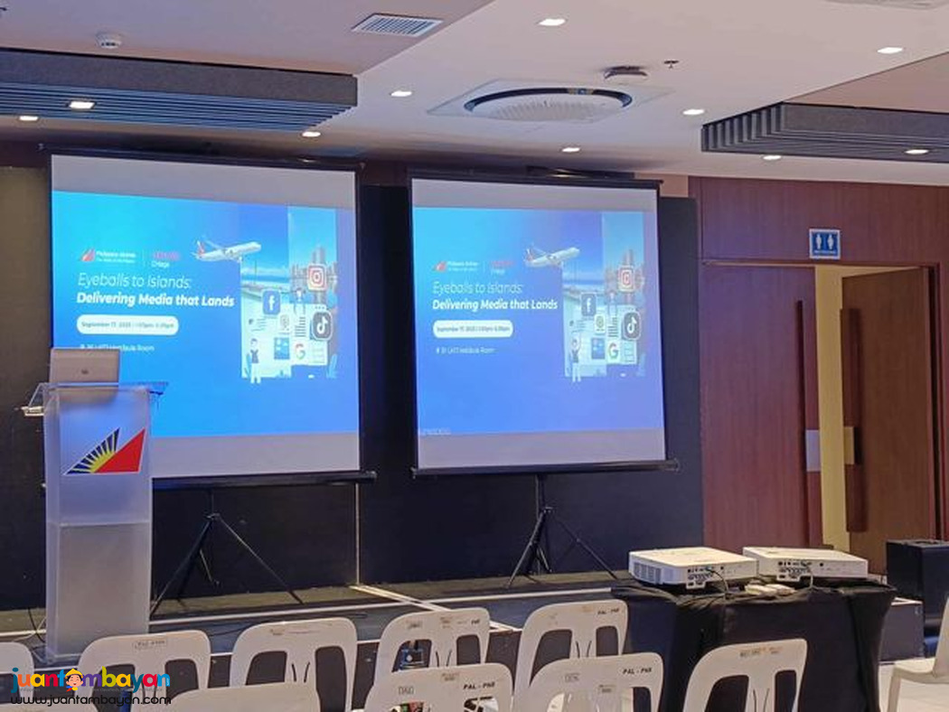 Epson Laser Projector for Rental Events