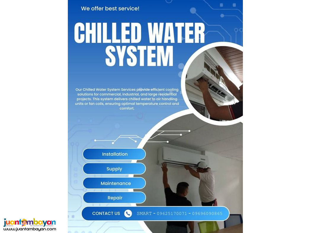  Chilled Water System We Supply and Installation