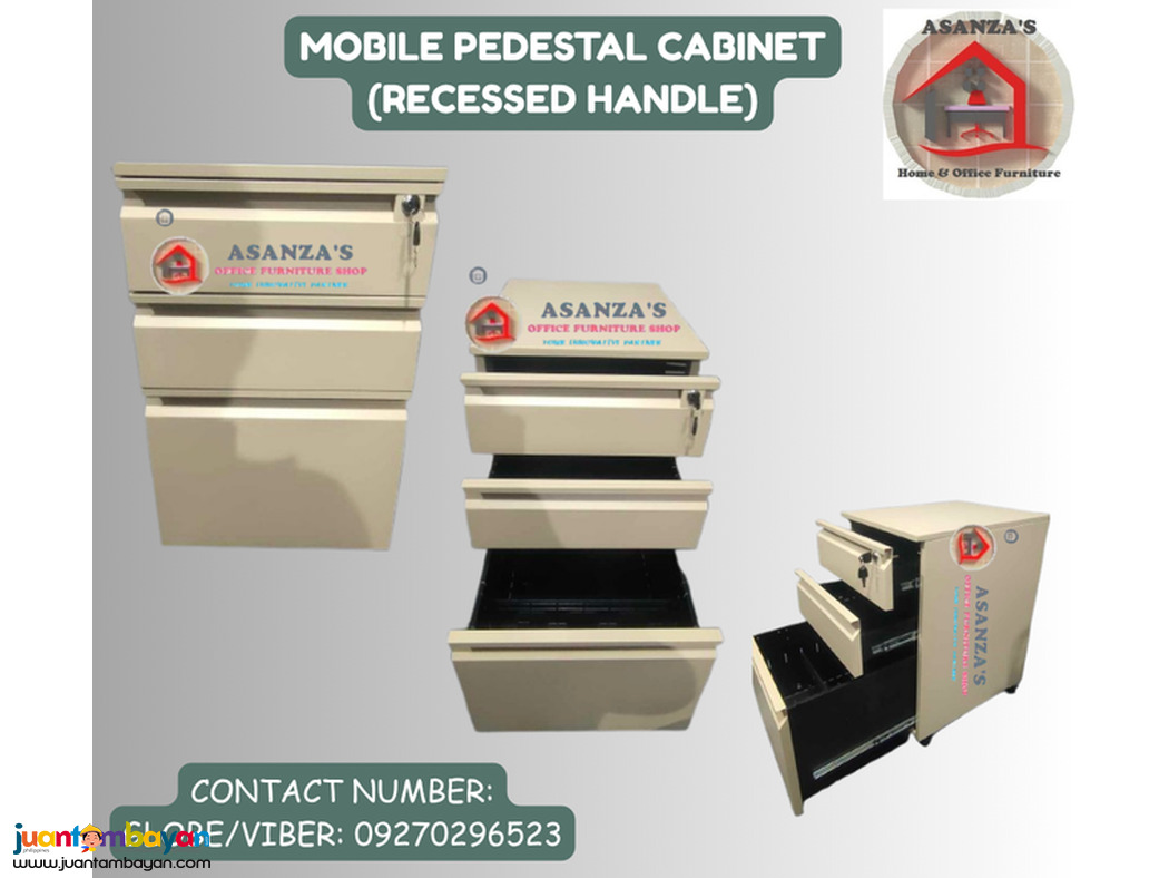 FILING CABINET | MOBILE PEDESTAL STEEL CABINET 