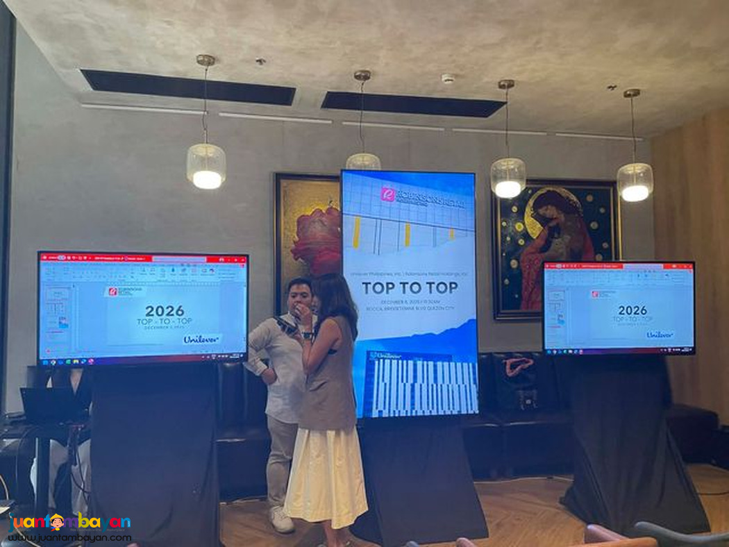 AUDIO & VISUAL RENTAL NEEDS