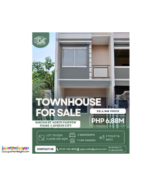 House & Lot FOR SALE ????BASCOM ST. NORTH FAIRVIEW PHASE 3, Q.C