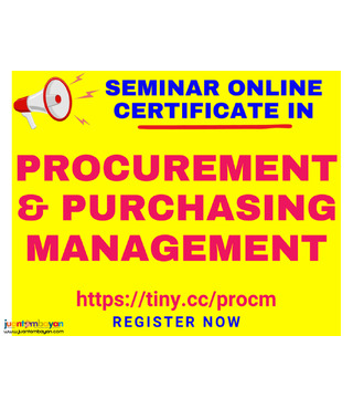 Procurement Management Purchasing Management Seminar Online