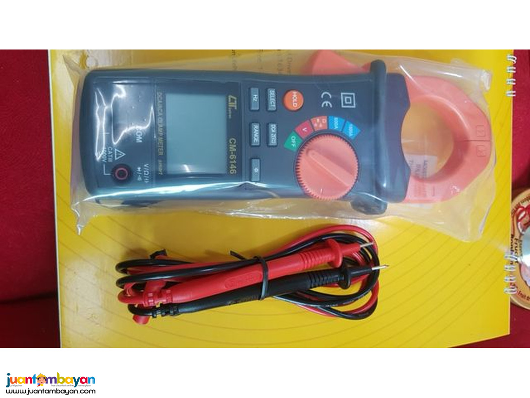 AC/DC Clamp Meter, Clamp Ammeter, 1000A/1000V Lutron CM-6146