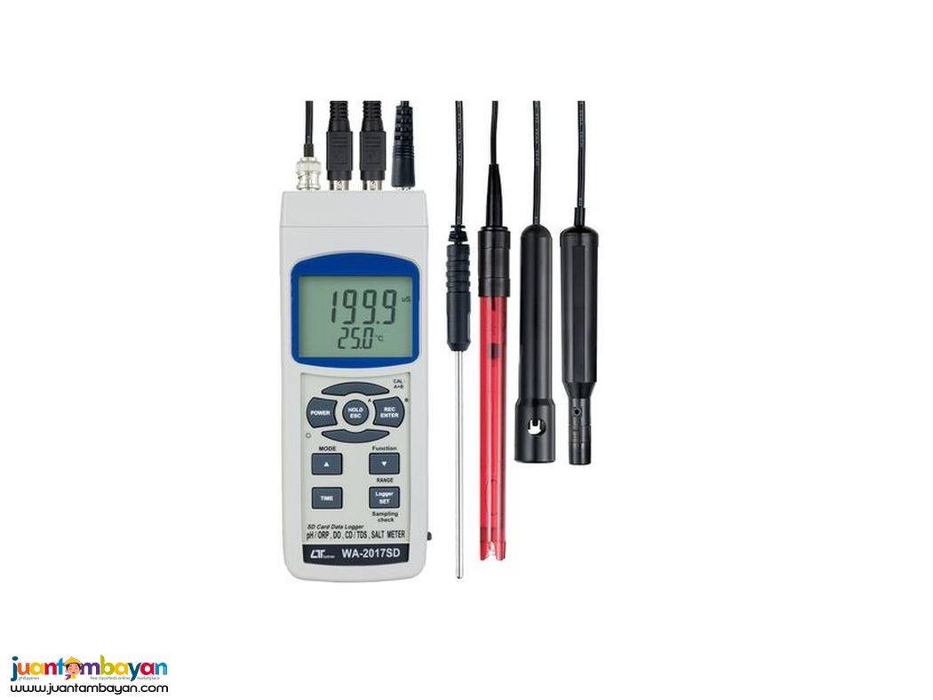 Water Quality Meter, Multiparameter Water Tester, WA-2017SD