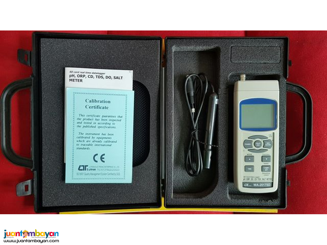 Water Quality Meter, Multiparameter Water Tester, WA-2017SD