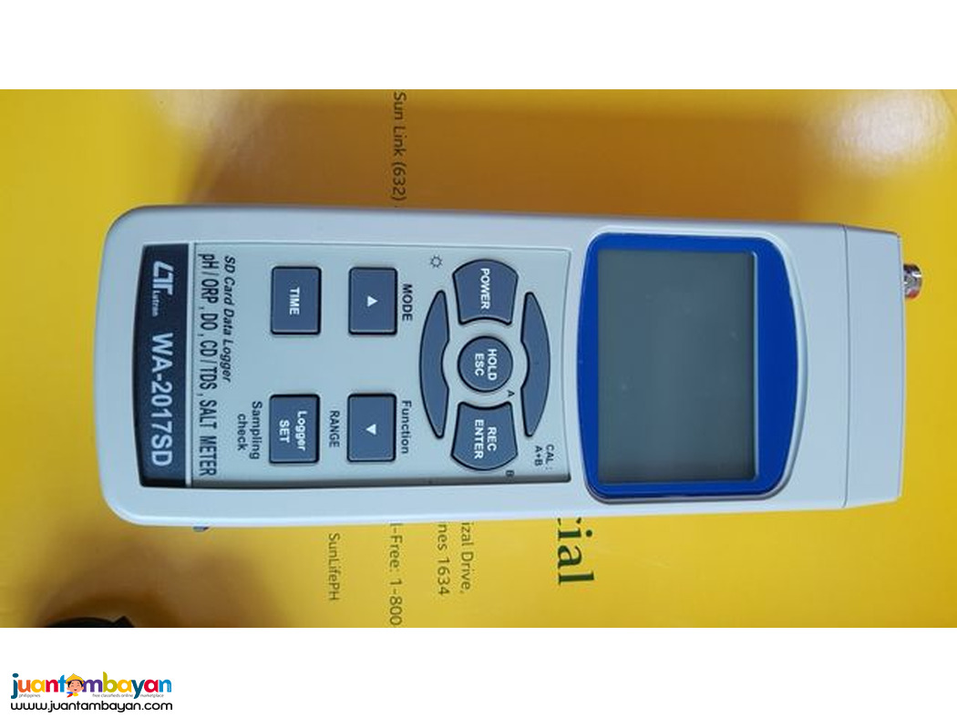 Water Quality Meter, Multiparameter Water Tester, WA-2017SD
