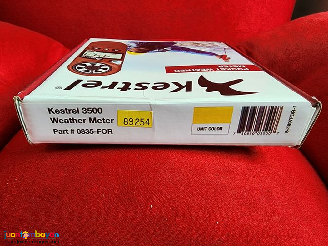 Kestrel 3500 Weather Meter, Pocket Anemometer, Environment Meter