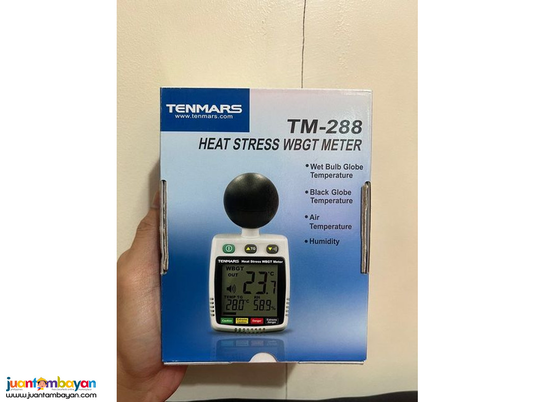 TENMARS Tm-288 Heat Stress WBGT Meter