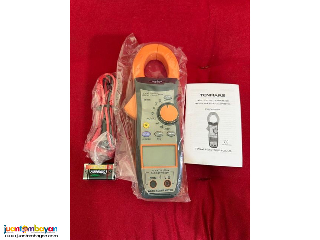 Tenmars AC/AC DC Clamp Meter TM-2013
