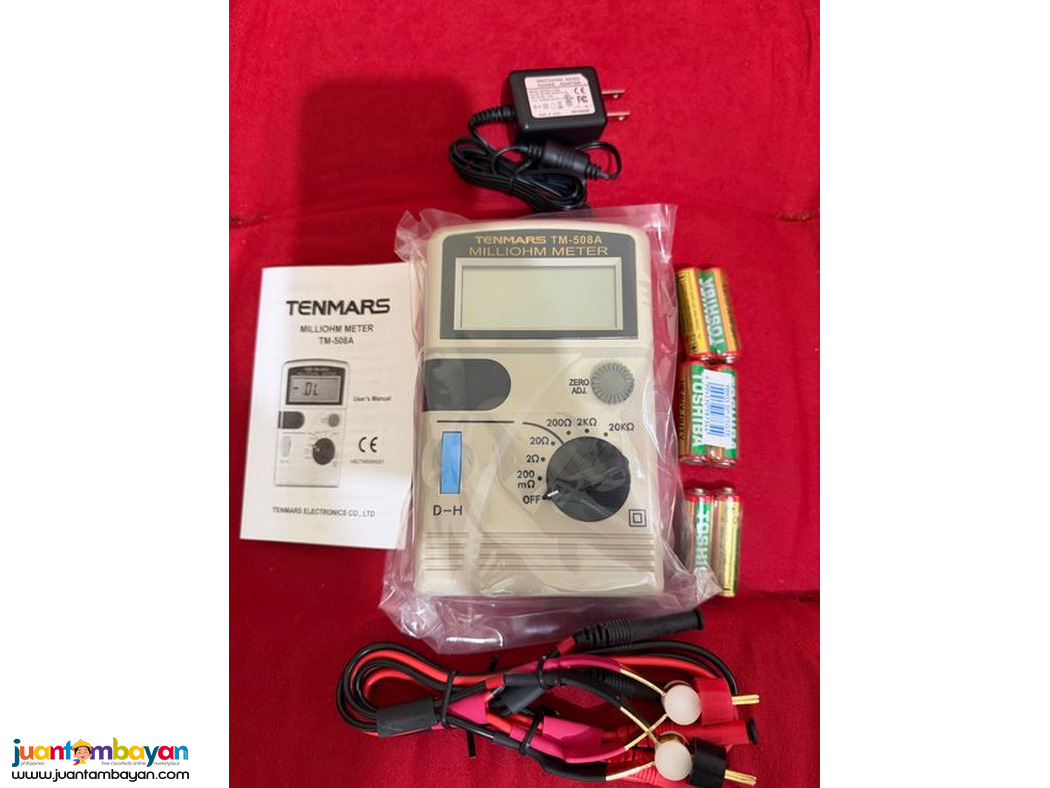 Tenmars Milliohm Meter TM-508A