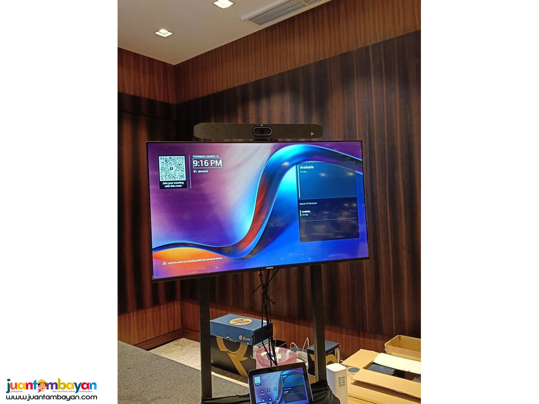 43'' LED TV Wide Display Brightness for Rental Events