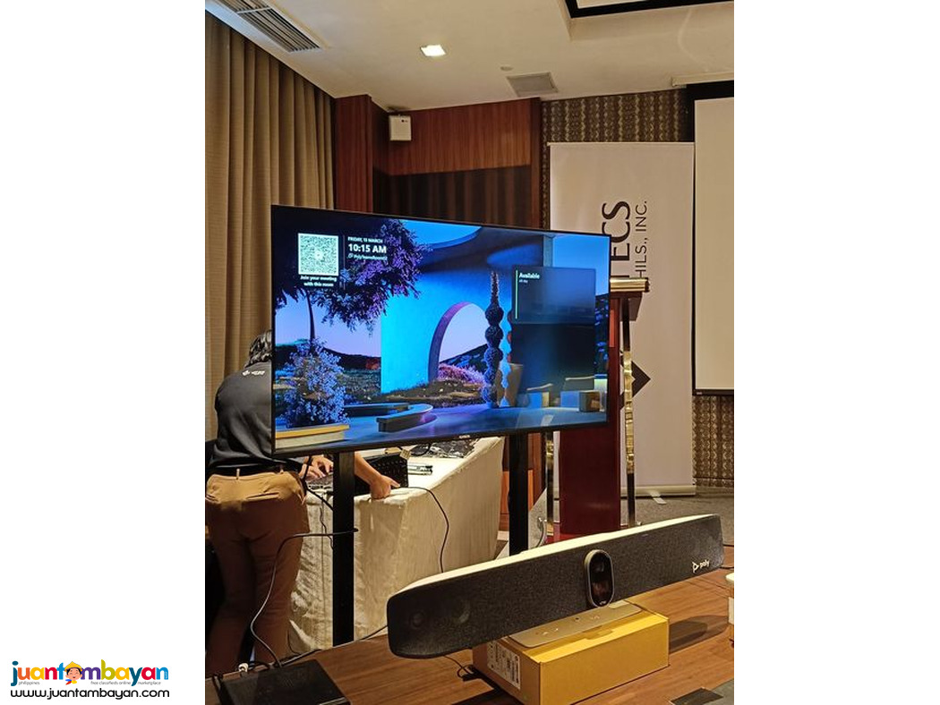 43'' LED TV Wide Display Brightness for Rental Events
