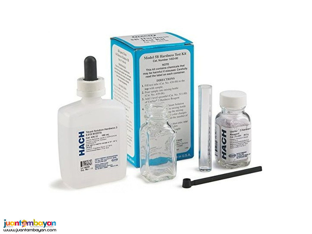 Water Hardness Test Kit, Total Hardness Test Kit, HACH 5B