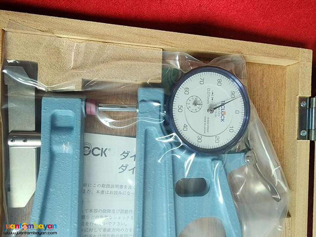 Teclock SM-125 Large Size Thickness Gauge, Thickness Gauge