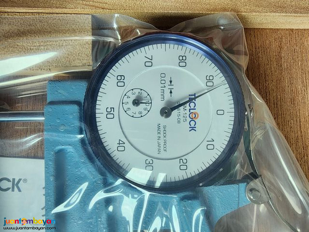 Teclock SM-125 Large Size Thickness Gauge, Thickness Gauge