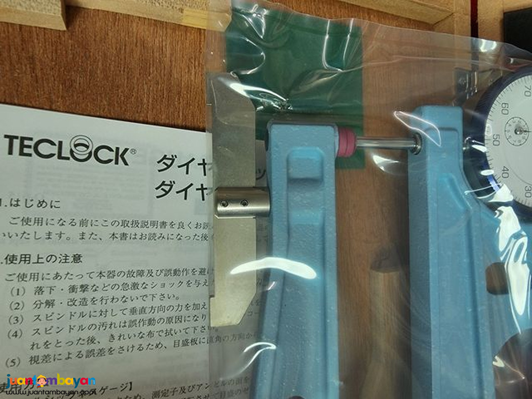 Teclock SM-125 Large Size Thickness Gauge, Thickness Gauge