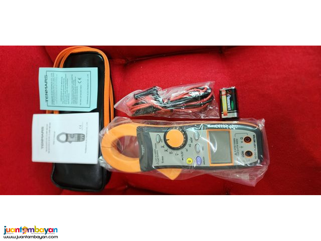 True RMS Clamp Meter, AC/DC Clamp Meter, TM-2013