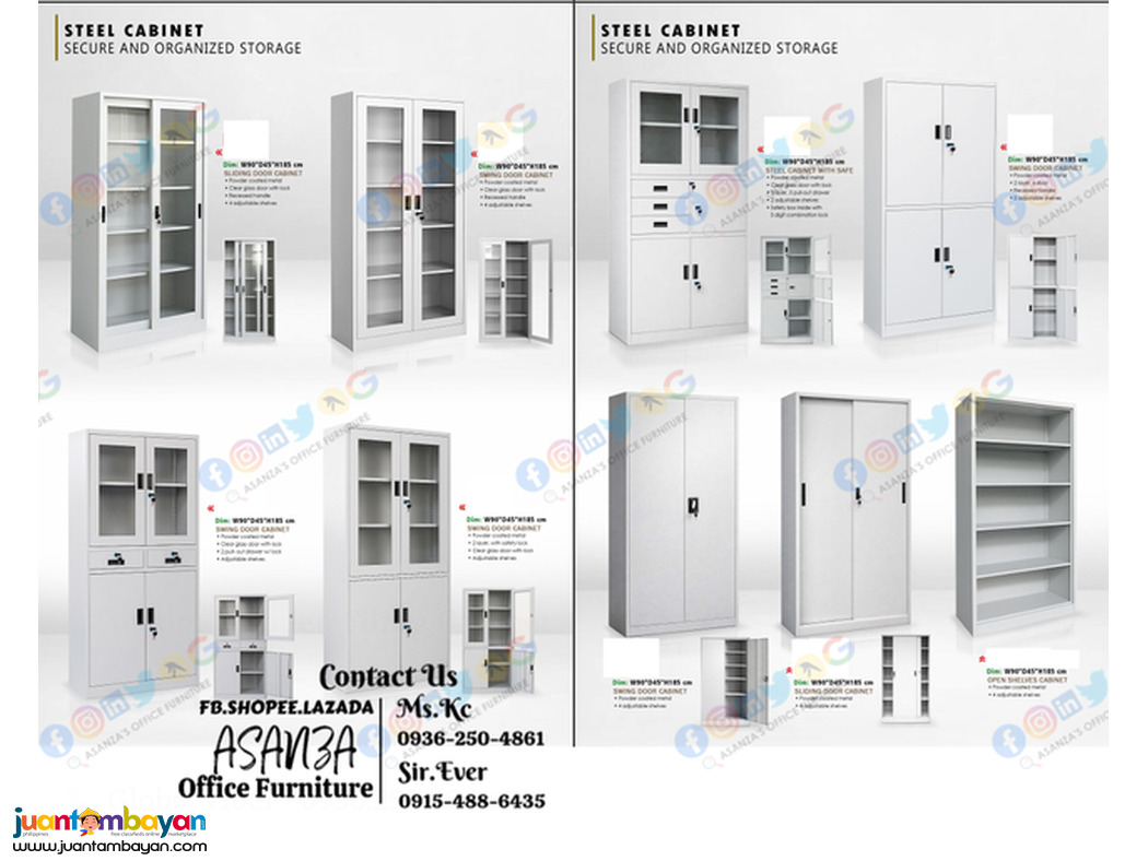 Steel Filing Cabinets | Storage Cabinet - Factory Price