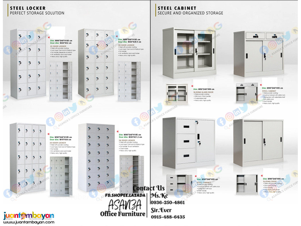 Steel Filing Cabinets | Storage Cabinet - Factory Price