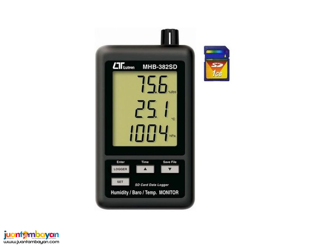 Barometer Temperature Humidity Datalogger, Barometer Recorder