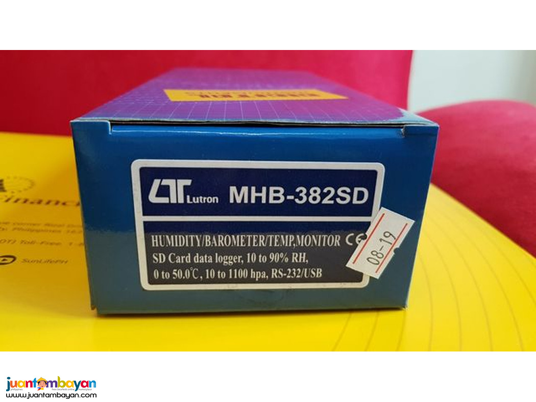 Barometer Temperature Humidity Datalogger, Barometer Recorder