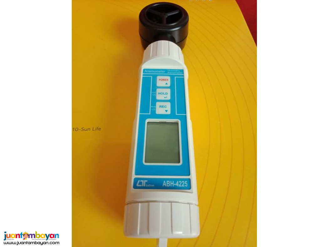 Barometer Anemometer Temperature Humidity, ABH-4225, 4-in-1