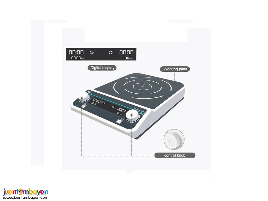 Large Capacity Magnetic Stirrer, Magnetic Stirrer, 15 LITERS, MS-15L