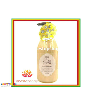 Loshi Ginger Essence Refreshing Shampoo 600mL 生薑精華清爽洗髮露