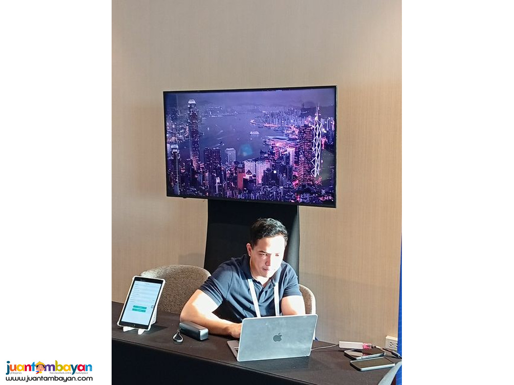 43'' LED TV Wide Display Brightness for Rental Events