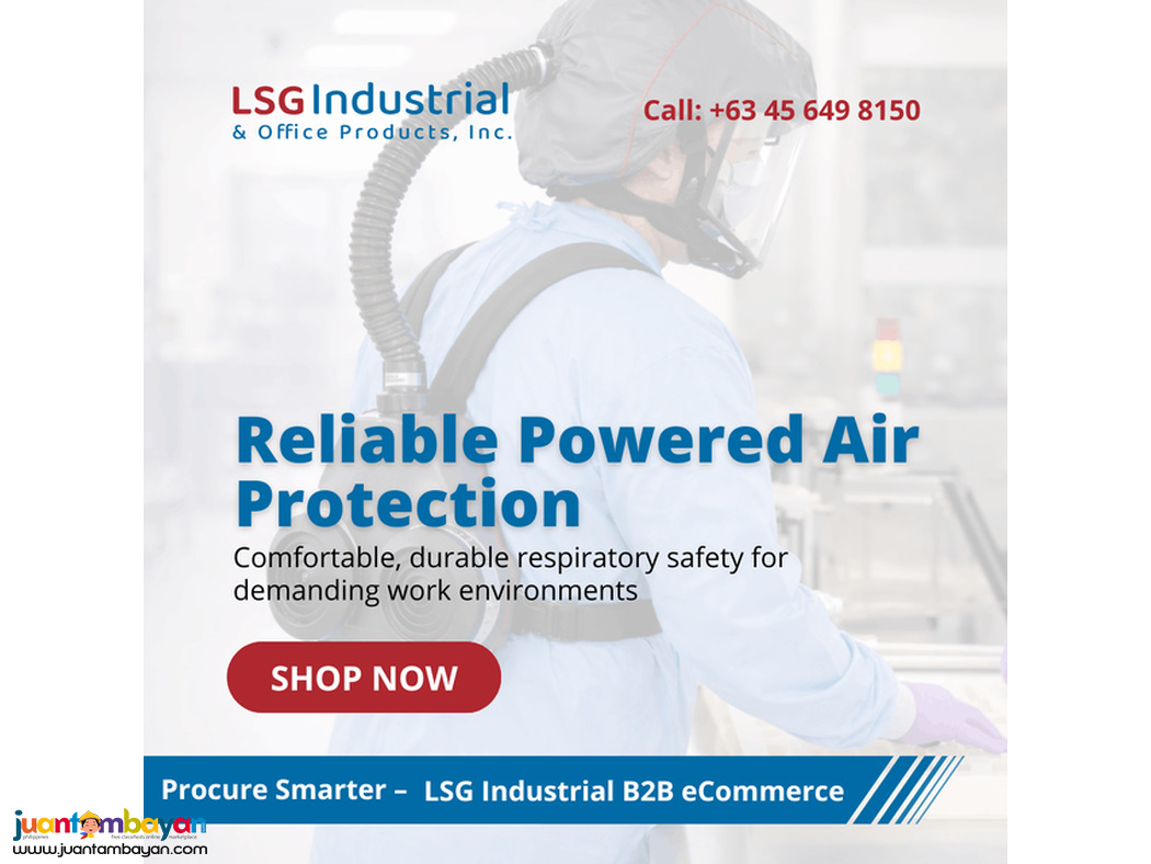 3M Scott Duraflow FH2 Hood Powered Air Respirator