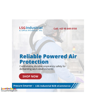 3M Scott Duraflow FH2 Hood Powered Air Respirator