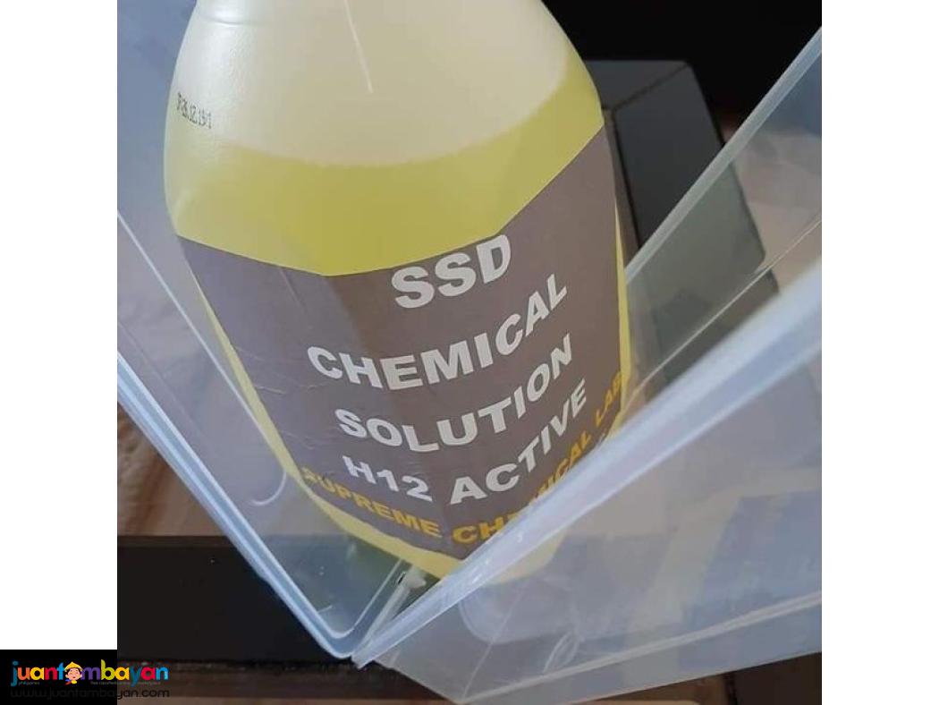 SSD chemical solution for sale in Oman to clean Black Coated DOLLARS