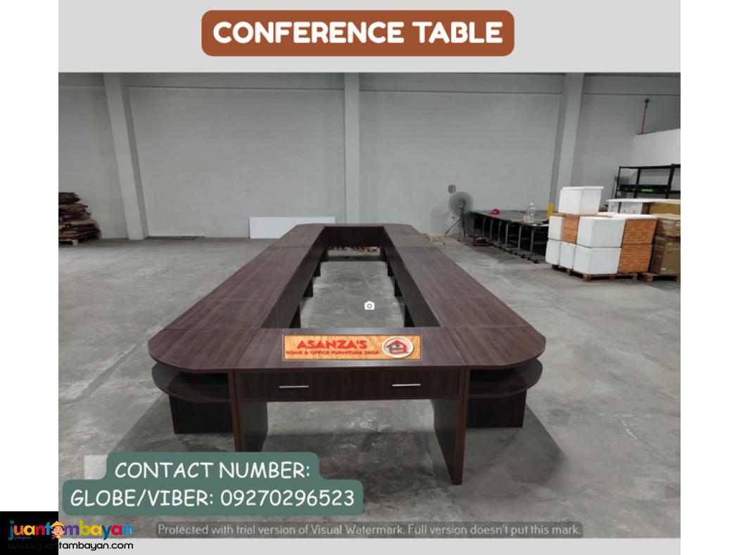 LONG CONFERENCE / MEETING TABLE