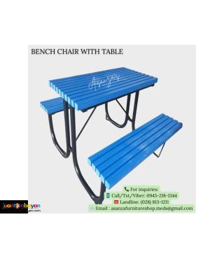 BENCH CHAIR WITH TABLE | HOME & OFFICE FURNITURE SHOP