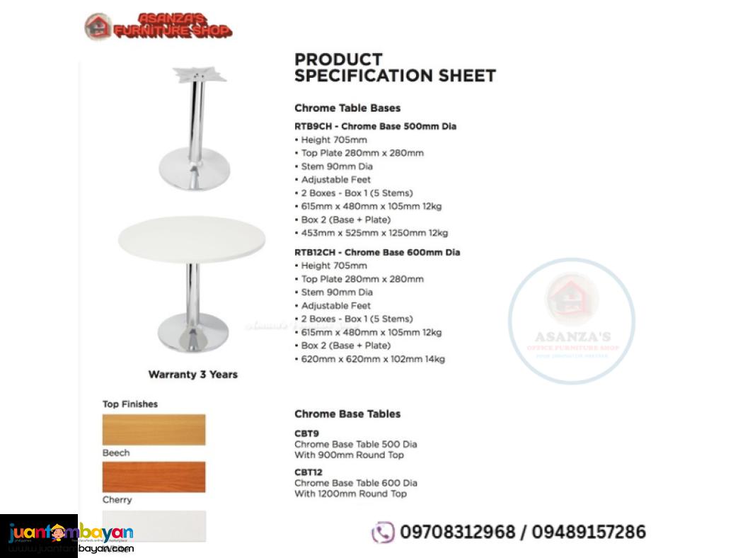 CUSTOM TABLE TOP & TABLE BASE [ PANTRY TABLE ]