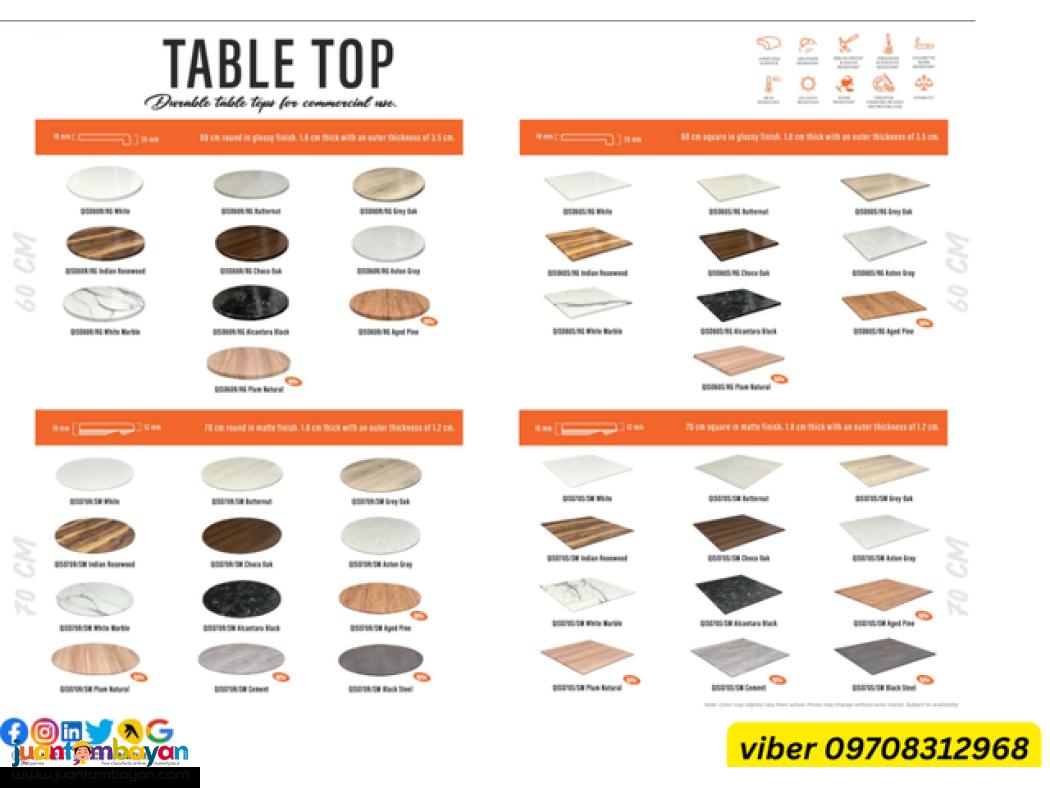 CUSTOM TABLE TOP & TABLE BASE [ PANTRY TABLE ]