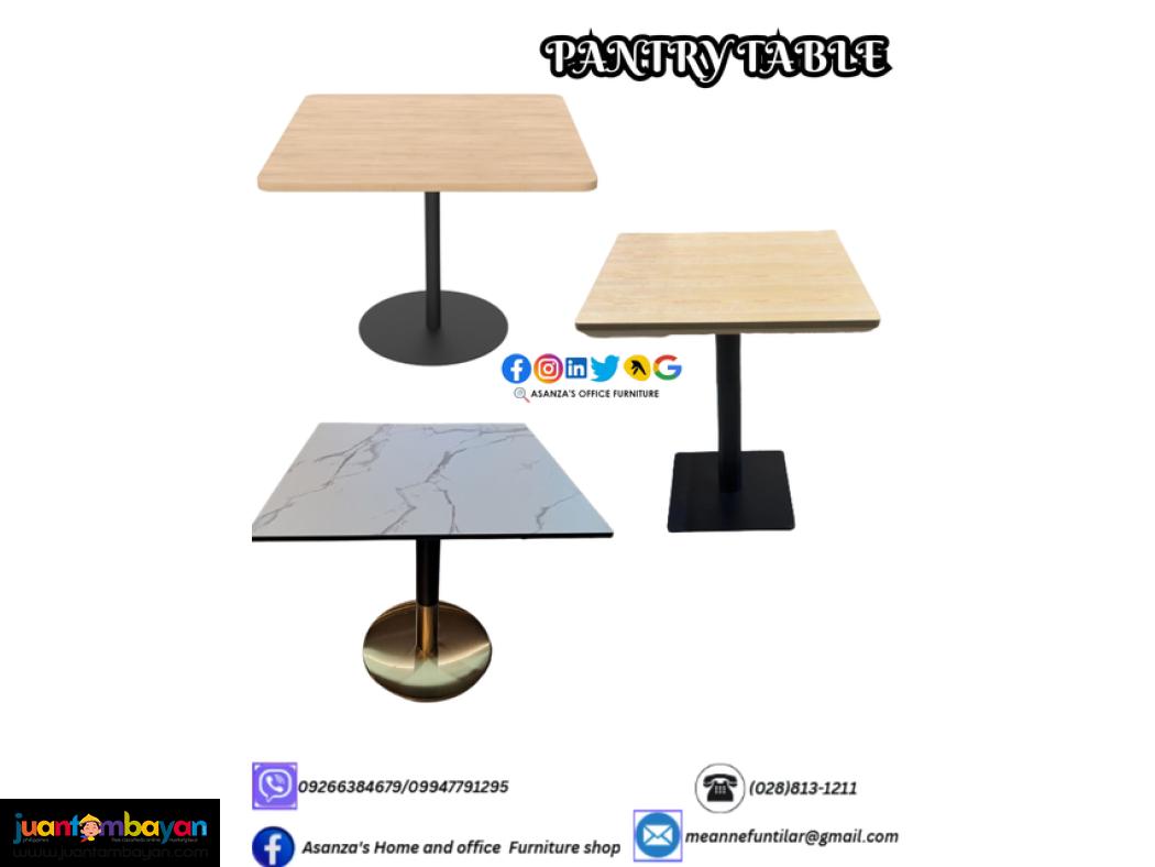 PANTRY TABLES AND CHAIRS