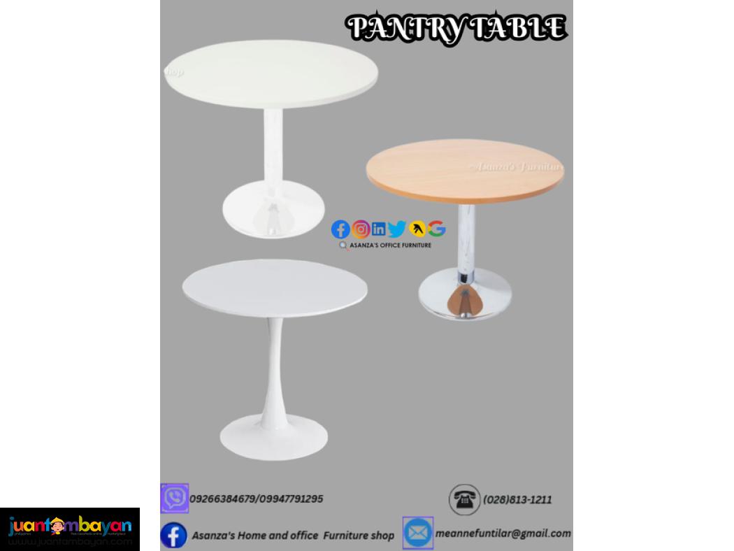 PANTRY TABLES AND CHAIRS