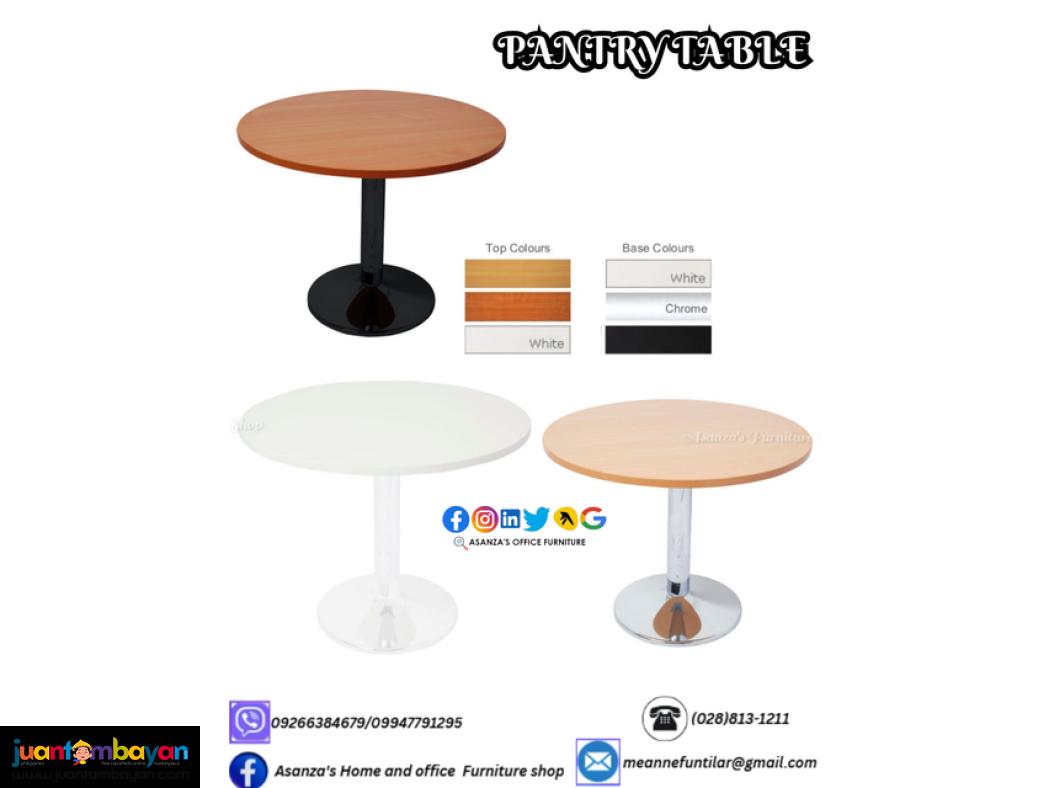 PANTRY TABLES AND CHAIRS