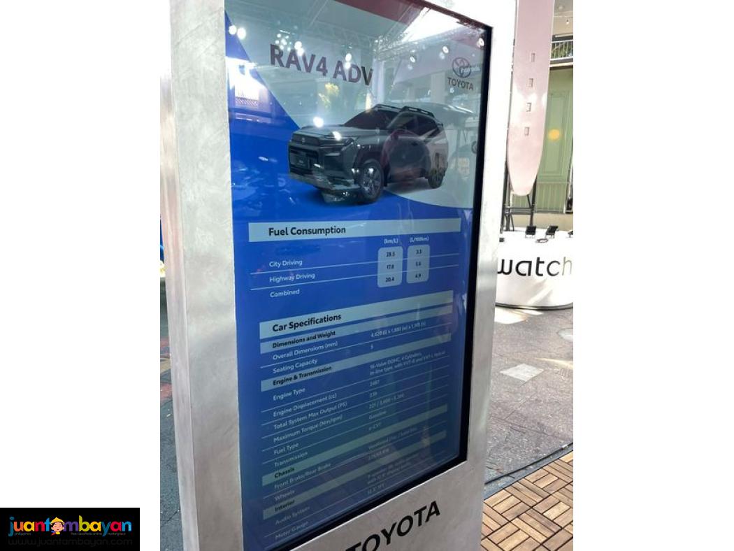 TV RENTAL 55'' Inch. Android TOUCH SCREEN