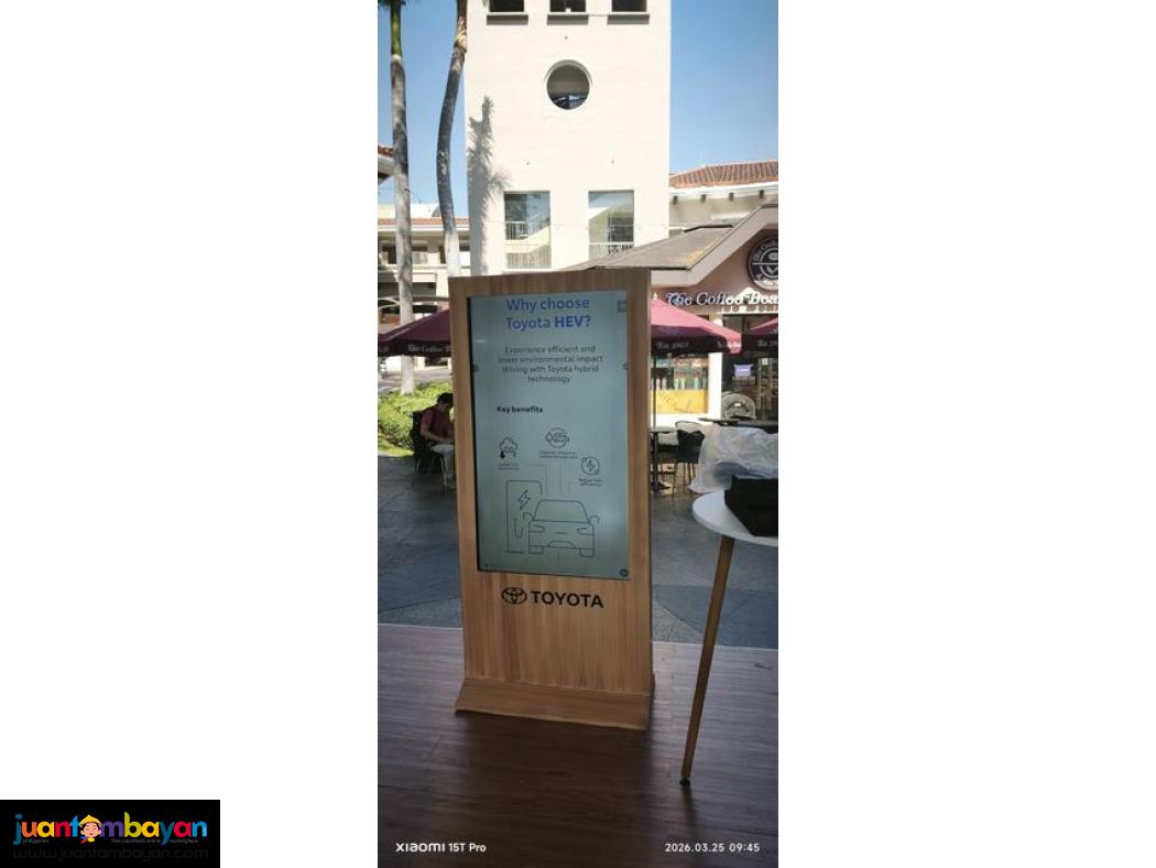 TV RENTAL 55'' Inch. Android TOUCH SCREEN