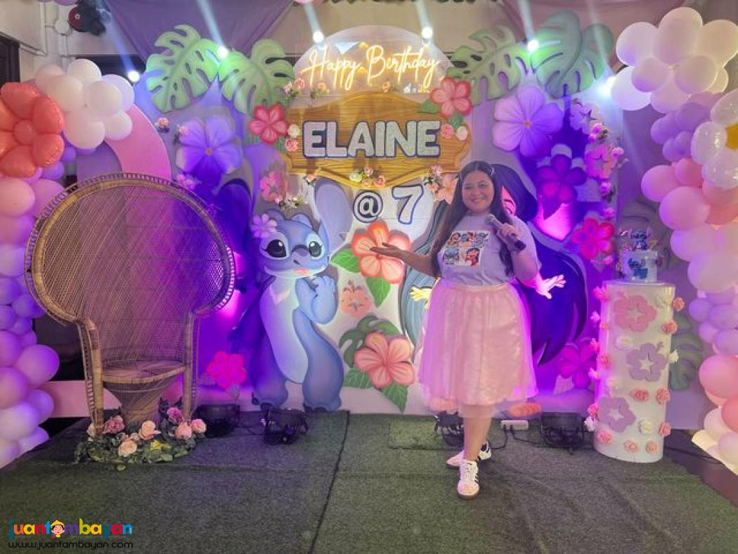 Event Host/kiddie party host/Debut Host for HIRE