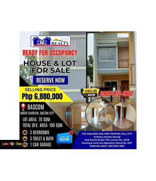 Bascom Residences 3BR Single Attached House And Lot For Sale